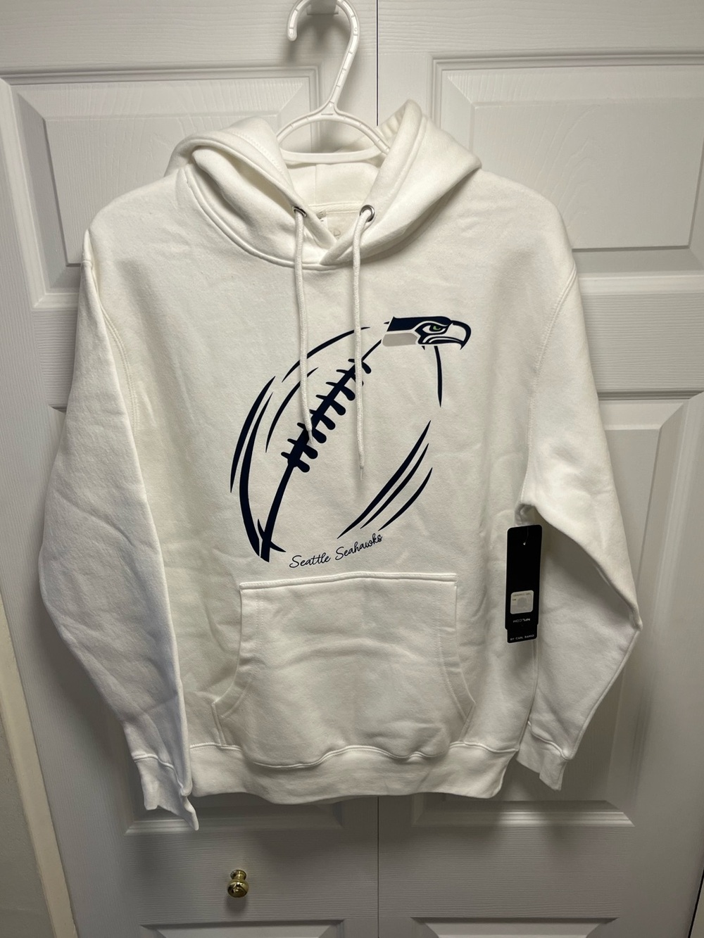 Seattle Seahawks White Pullover Hoodie